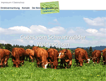 Tablet Screenshot of bergundtalwiesen.de